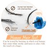 Easyouth Darkest Brown Tape in Hair Extensions Human Hair Tape in Extensions Human Hair Brown Tape Extensions Human Hair Double Sided 16Inch 40g 20Pcs