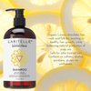 Laritelle Organic Shampoo 17.5 oz. Argan Oil, Ginger, Cedarwood. Promotes Hair Growth, Prevents Hair Loss. GF