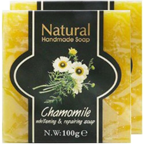 kastu Chamomile Oils Soap Bar for Face & Body,Moisturizing,Smooth Skin,Natural Handmade,Hypoallergenic Beauty Bar Sensitive Skin With Gentle Cleanser,Men Women