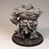 Stonehaven Miniatures Troll Captain Miniature Figure, 100% Urethane Resin - 67mm Tall - (for 28mm Scale Table Top War Games) - Made in USA
