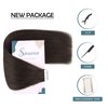 Sassina Tape in Hair Extensions Double Sided Skin Wefts Tape in Remy Human Hair Extensions Natural Black Seamless Skin Weft Tape in Extensions 20Pcs 50g per set 14inch #1B