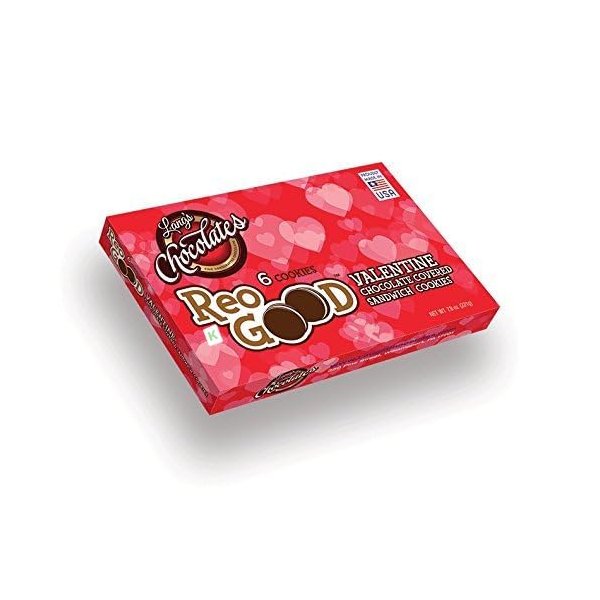 ReoGood Chocolate Covered Oreo Cookies (Milk Chocolate Valentine ReoGood Oreo Cookies 2 six piece boxes)
