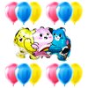 Care Bears Birthday Decorations 31pc Happy Birthday Room Decorations Original Care Bears Party Supplies: Party Hats Birthday Banners Balloons Rainbow Party Favor Baby Shower Gender Reveal Decor 3+