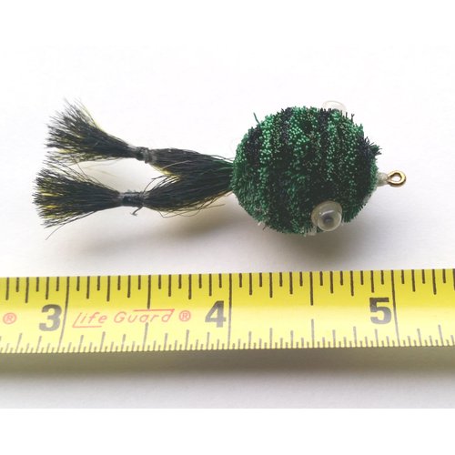 Kat Fly Cat Toy Teaser Wand Refill - Green Frog Cat Toy Teaser Attachment