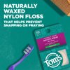 Tom's of Maine Naturally Waxed Antiplaque Flat Dental Floss, Spearmint, 32 Yards
