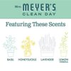 MRS. MEYER'S CLEAN DAY Liquid Dish Soap, Biodegradable Formula, Mint, 16 fl. Oz