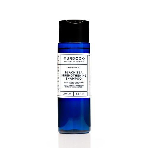 Murdock London Black Tea Strengthening Shampoo 250ml - Caffeine-Infused Formula for Fuller, Thicker Looking Hair, 250ml