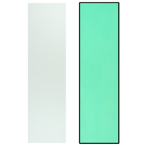 Black Diamond Longboard Skateboard Grip Tape Sheet 10" x 48" Glow in The Dark