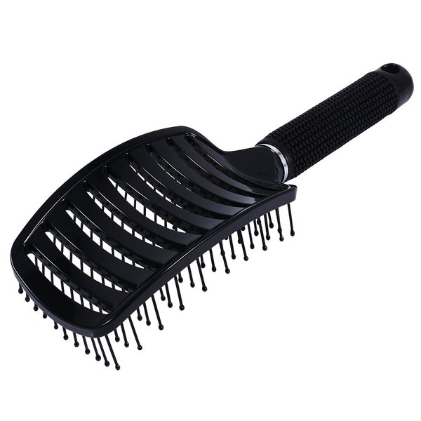 Curved Vent Brush for Blow Drying, Professional Styling Hair Brush for Men Women, Vented Hair Brush for Faster Blow Drying, Anti-static