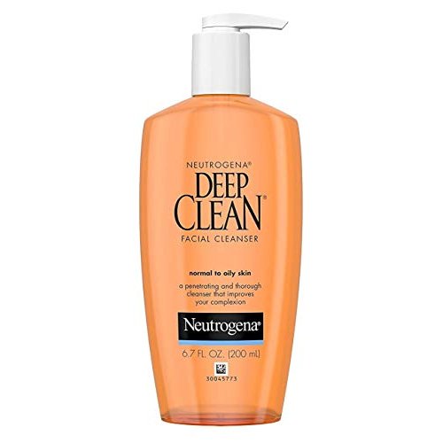 Neutrogena Deep Clean Facial Cleanser 6.7 Ounce (200ml) (Pack of 3)