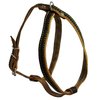 Real Leather Dog Harness, 15"-19" Chest Size, 1/2" Wide, Poodle