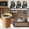 PAMI Disposable Coffee Black Sip Stirrers/Straws [Value Pack of 1000 Pcs] - 5” Plastic Cocktail Stirrers For Drinks- Beverage Stirrers For Hot & Cold Drinks- Swizzle Stirring Sticks For Coffee Bar
