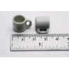 10 White Gray Coffee Mug Tea Cup Appro Size 1.2 Cm Dollhouse Miniatures Food Kitchen