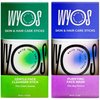 WYOS Face Cleanser & Clay Face Mask Stocking Stuffer Bundle | Travel Size, Leak Free, Vegan, Cruelty Free, Portable, Sulfate Free, Paraben Free