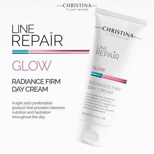 -CHRISTINA- Line Repair - Glow Radiance Firm Day Cream 60ml / 2 fl.oz