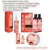 MAKOF HAIR GROWTH MASK FOR KIDS, With Castor Oil and Coconut oil, moisturize, promote hair growth, repair, 200ml, 100% Vegan