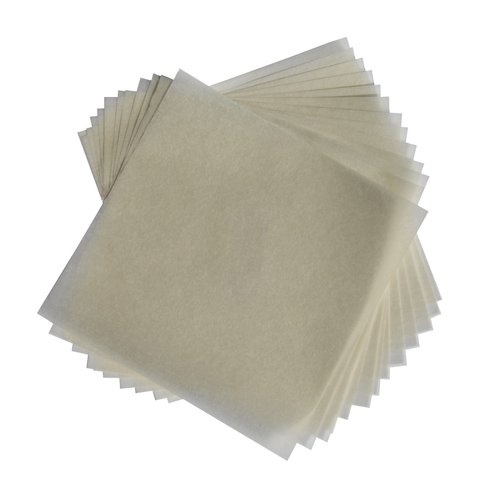 Regency Wraps Parchment Paper Sheets For Non-Stick Candy and Treat-Making, Greaseproof Parchment Paper Liners for Candy Making, Air Fryer and Microwave safe, White, 4 x 4 inches, 24 pcs, (Pack of 1)