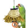 Bonka Bird Toys 1892 Scarecrow Bird Toy Parrot cage Toys Cages Shredder Cockatiel Parakeet. Quality Product Hand Made in The USA.