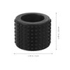 EXCEART Tattoo Grip Tape Silicone Tattoo Grip Pen Cover Wrap Holder Black Cohesive Bandage Tape Handle Grip Tube for Tattoo Machine Grip Accessories 25mm