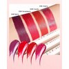 Moisturizing Lip Tint Stain, Velvet Water Lip Tint Liquid Lipstick Makeup, Vivid High Pigment & Non-Sticky & Non-Transfer Wear Lip Gloss Oil for Lasting All-Day Beauty, Multi-use Lip & Cheek Tint- 02#