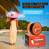 100ml Carrot Tanning Intensifying Gel, 3.38 fl.oz Intensive Tanning Gel, Tanning Bed Lotion Accelerator for Outdoor Sun, Women Natural Moisturizing Tanning Cream, Men Fast Bronzing Butter Tanning Oil