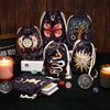 XSYLOHXL Tarot bag kit 6 pcs tarot card bags and pouches tarot deck holder storage gift velvet bags with sturdy drawstrings also suitable for crystals dices Witchcraft and divination Supplies