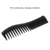 Detangling Comb, Plastic Wide Tooth Hair Comb Durable for Salon Use for Home(black)