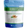 Runner's Bath Salt 32 Ounces Epsom Salt with Natural Peppermint, Frankincense, Lemon, Cypress, Tea Tree and Lemongrass Essential Oils Plus Vitamin C in BPA Free Pouch with Easy Press-Lock Seal