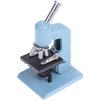 Blue Miniature Microscope, Plastic Dollhouse Mini Laboratory Tool for Dollhouse Science STEM Scene, Experiment Scene Doll House Kit for 1:12 Scale Dollhouse Blue 1 Pack Dollhouse Accessories
