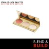 Makeup Highlighter Palette Trio (Starstruck) by Gerard Cosmetics | Vegan Powder Highlighter Makeup Palette with Three Luminous Shades | Cruelty Free and Made in the USA