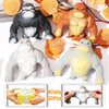 Stretchy Monkey World Toy Squishy Monkey Squishies (1-Pack) Splat Monkey Gorilla Toy Stretch Monkey Squishy Toys Stress Relief Toy Autism Sensory Toys for Autistic Children Party Favors (Grey)