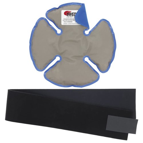 Swede-O Joint Wrap Intense Cold Therapy Pack Flexible for Knee, Shoulder, Elbow & Ankle includes Compression Strap - Made in The USA