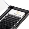 Eyelash Extensions 0.07 C Curl Natural Faux Mink Eyelash Extensions Individual Lashes Extension 13mm Tray Salon Use by EYEMEI