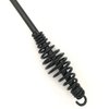 VASTOOLS Welding Chipping Hammer with Coil Spring Handle,10.5",Cone and Vertical Chisel/ 10" Wire Brush(Free), Black