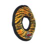 TUFFY - World's Tuffest Soft Dog Toy -MEGA Ring-Squeakers -Multiple Layers. Made Durable, Strong & Tough. Interactive Play (Tug, Toss & Fetch). Machine Washable & Floats (Junior 2 Pack, Tiger)