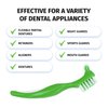 TCS Dental Appliance Cleaning Brush - Denture Brush for Adults, Soft Denture Cleaner Brush with Ergonomic Handle (Pack of 3)