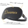 SMUG Satin Sleep Mask & Eye Mask | Travel Sleep Masks for Women & Men | Soft Sleeping Eye Mask to Nourish Skin & Reduce Dark Circles | Eye Sleep Mask Shades to Block Out Light | Dreamer