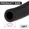 Afa Motors Fuel Line Hose 5/16 Inch ID (8mm) 10FT NBR Neoprene Rubber Push Lock Fuel Hose High Pressure 300PSI For Automotive Fuel Systems Engines