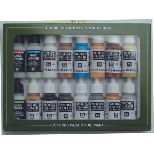 Model Color Paint Set - Folkstone Special Colors