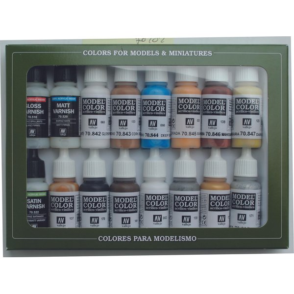 Model Color Paint Set - Folkstone Special Colors
