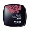 MODE Pearly Coral Pink Rose Blush Absolute RITUAL ROMANCE Smooth Pressed Powder Cheek Color, Long Lasting Natural Blusher Compact, Nourishing Wild Rose Skincare