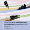 JOAH Line Up Liquid Eyeliner, Waterproof Liner Pen with Precision Felt Tip, Korean Makeup, Smudge Proof, Long Lasting All Day Wear, Strengthens Lash, Cruelty Free Formula, Periwinkle
