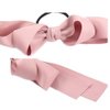 3pcs(Pink+Black+Red) Fashion Satin Ribbon Bow Hair Band Rope Ponytail Holder Best for Women Girls