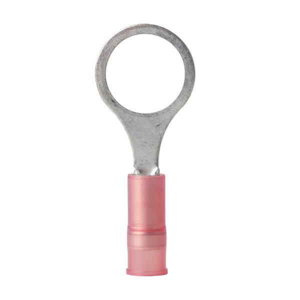 Ancor 220203 Marine Grade Electrical Nylon Insulated Double Crip Funnel Entry Ring Terminals with Insulation Grip (22 to 18-Gauge, Size 10 Screw, 100-Pack)