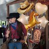 8Pcs Western Party Decorations Balloons,Cowboy Balloons,Cowboys Hat Boot Horse Foil Balloons for Western Cowboy Birthday Party, Cowboy Rodeo Party, Bachelorette Party Wedding Decorations (Brown)