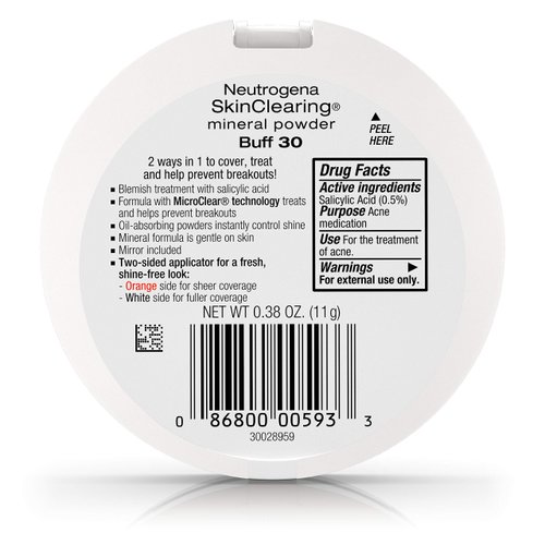 Neutrogena SkinClearing Mineral Powder, Buff 30