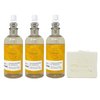 Bath & Body Works Aroma Simply Unwind Sandalwood & Vanilla 3 Pack Essential Oil Mist Bundle with a Natural Oats Bar Soap