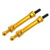 Microheli Aluminum Canopy Mount Set (Gold) - Blade 300 CFX
