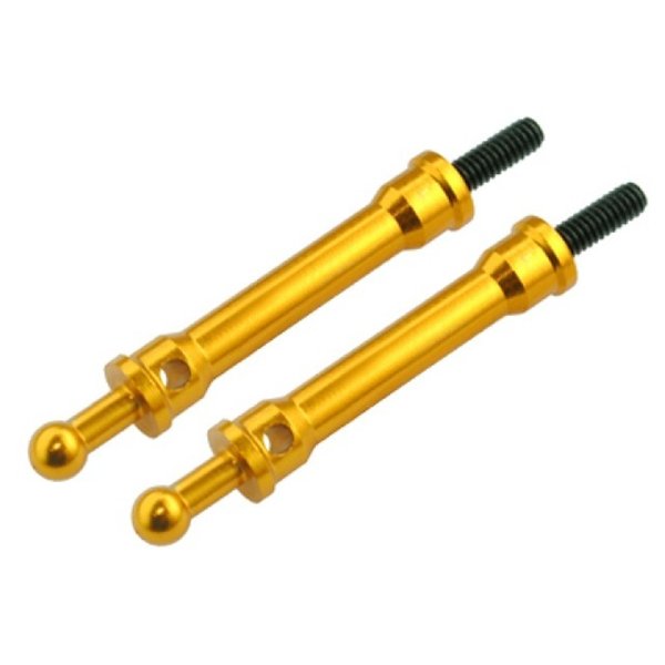 Microheli Aluminum Canopy Mount Set (Gold) - Blade 300 CFX