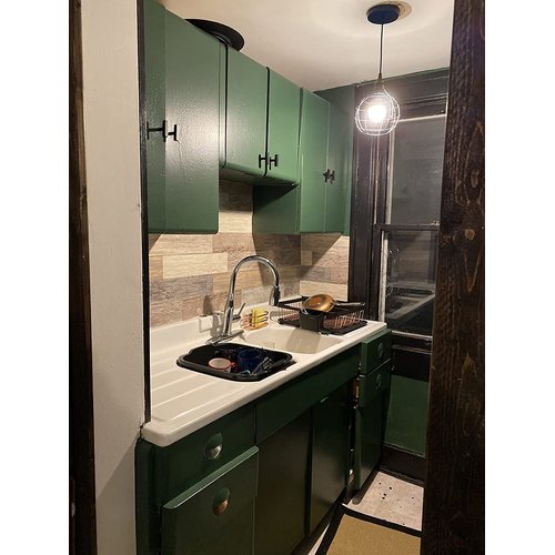 EFINEHOME 1 Light Hanging Swag Lamp with Plug in 15 Ft Cord On/Off Switch with Pull Chain- Black Industrial Vintage Cage Pendant Light (Lampshade Globe)